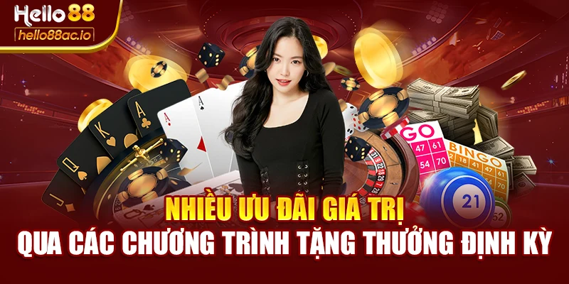 Nhiều ưu đãi giá trị qua các chương trình tặng thưởng định kỳ
